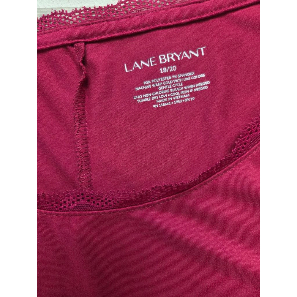 Women's Lane Bryant Top Size 18/20 Pink - Picture 2 of 2